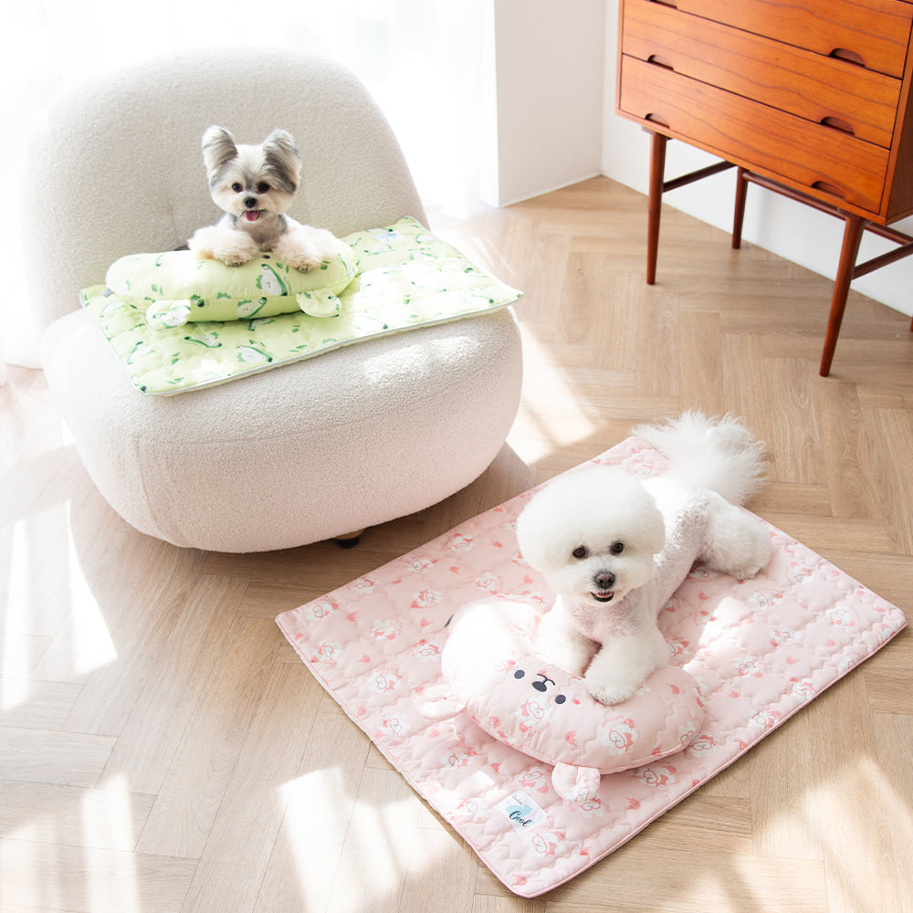Ritogato 寵物涼感半月枕 Halfmoon Cool Cushion (潛水熊)