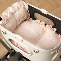 Ritogato Pawpaw Frill Stroller Cushion 寵物推車車墊 小熊喱士款