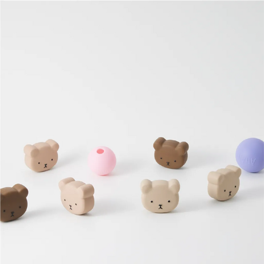 AHAHLAND 熊仔漏食乳膠玩具