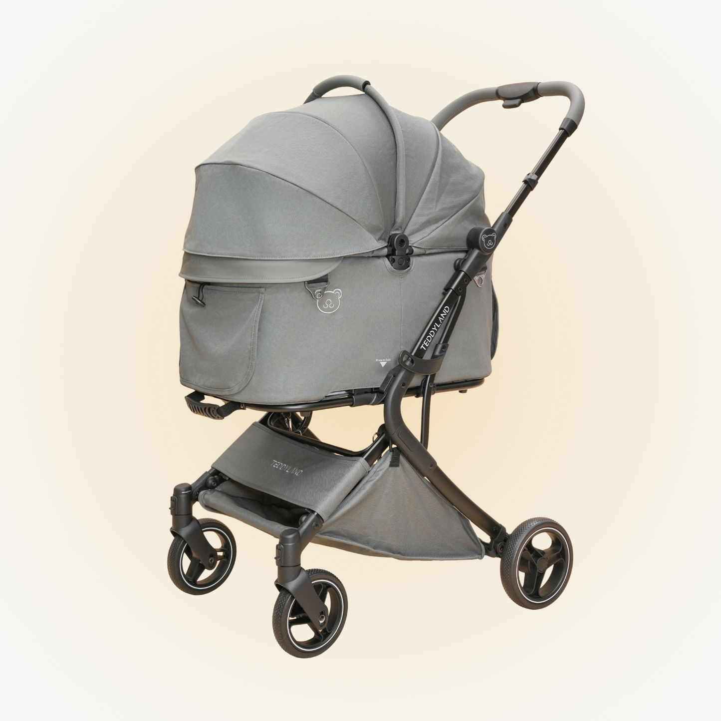 TeddyLand Elite 寵物手推車 Forest 森林綠
