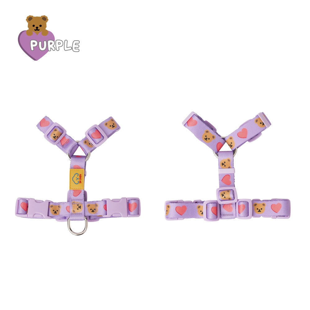 IMSUSU 心心熊仔H型胸背帶 Heart Bear H Harness
