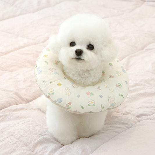 Itsdog 兔兔花園防舔咬頸圈 Bunny Garden Organic anti-bite neck collar