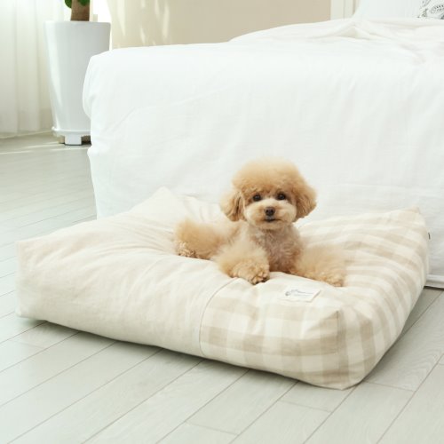 【預訂】 Linen Two-Tone Bed  亞麻雙色護脊床