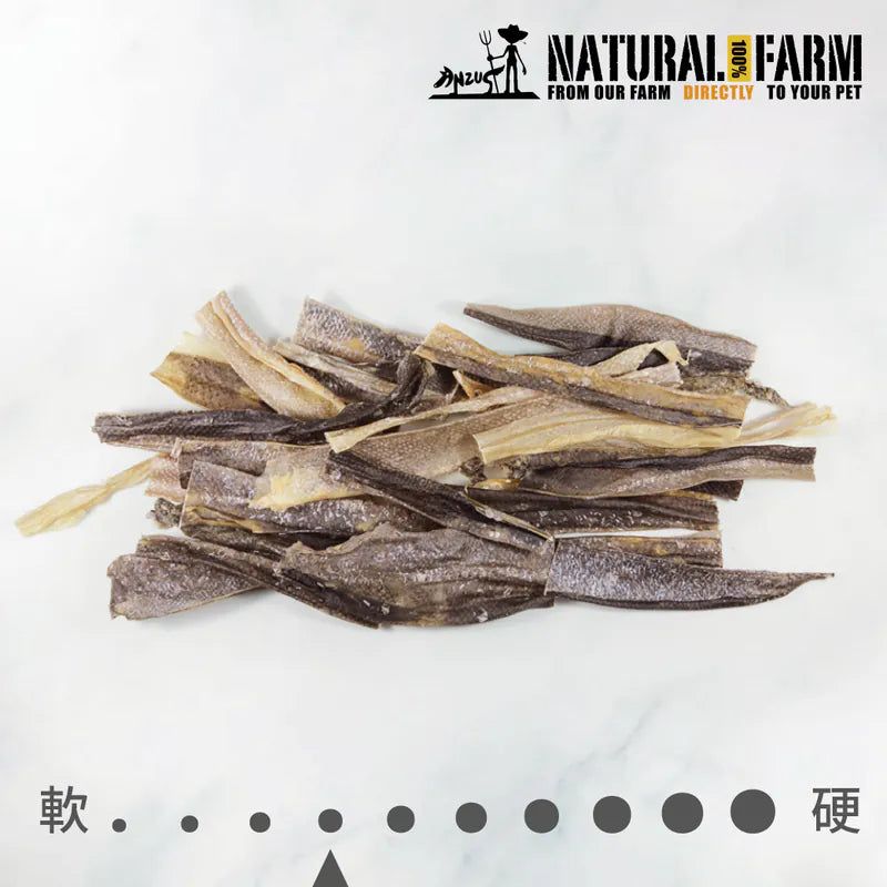 【新品需訂購】自然牧場 Natural Farm 天然寵物零食 鮭魚皮 Salmon Skin 80g