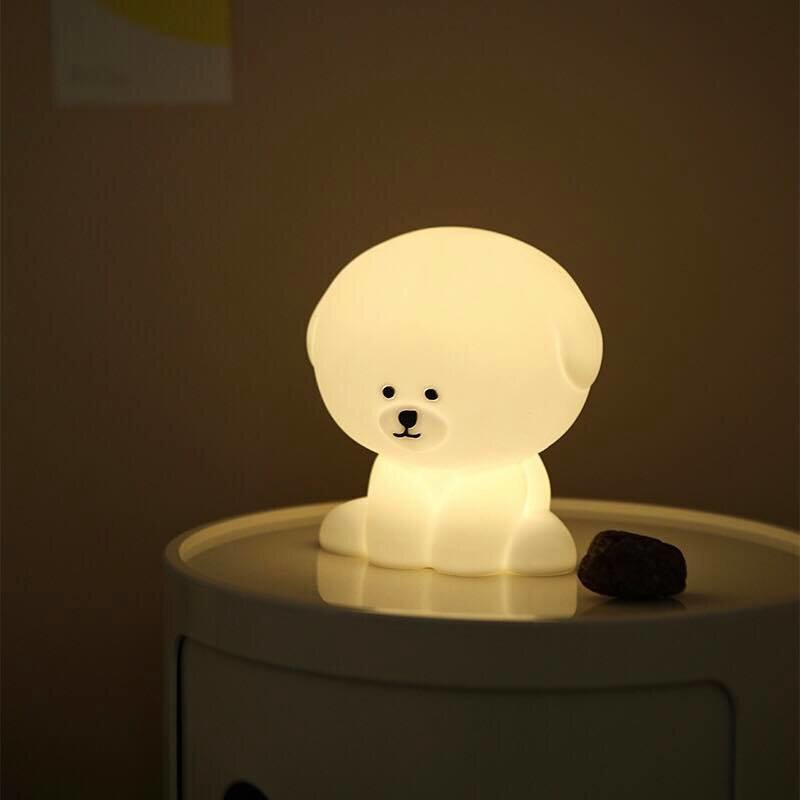 韓國Dailylike 比熊5段觸碰式燈 Bichon Mood Lamp Light