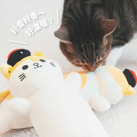 好長好長的黃阿瑪特濃貓草娃娃