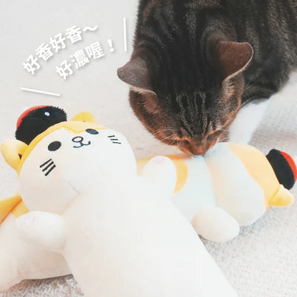 黃阿瑪 好長好長的特濃貓草娃娃 Fumean Catnip Toy