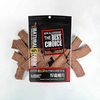 自然牧場 Natural Farm 天然寵物零食 厚鹿嚼片 Venison&Green Lipped Mussel Jerky Bar 120g
