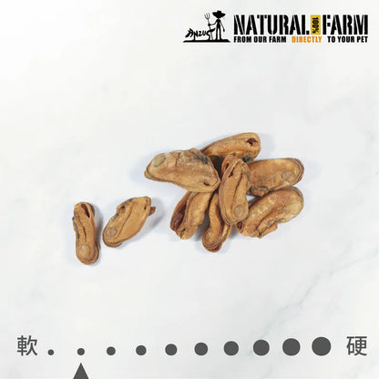 自然牧場 Natural Farm 天然寵物零食 綠唇貽貝 Green Lipped Mussel 60g