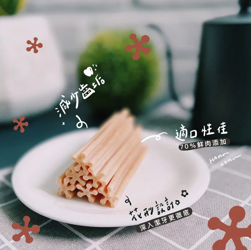 Abao 水果乳酪潔齒棒 蔓越莓（15條入）