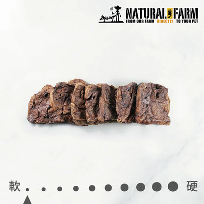 自然牧場 Natural Farm 天然寵物零食 鹿肺片 Venison Lung Slices 100g