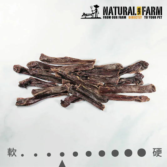 自然牧場 Natural Farm 天然寵物零食 鹿肉捲棒 Venison Jerky Sticks 80g
