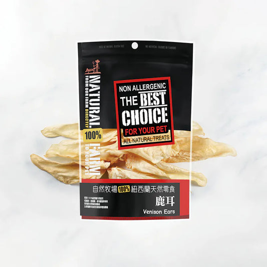 自然牧場 Natural Farm 天然寵物零食 鹿耳  Version Ears 100g