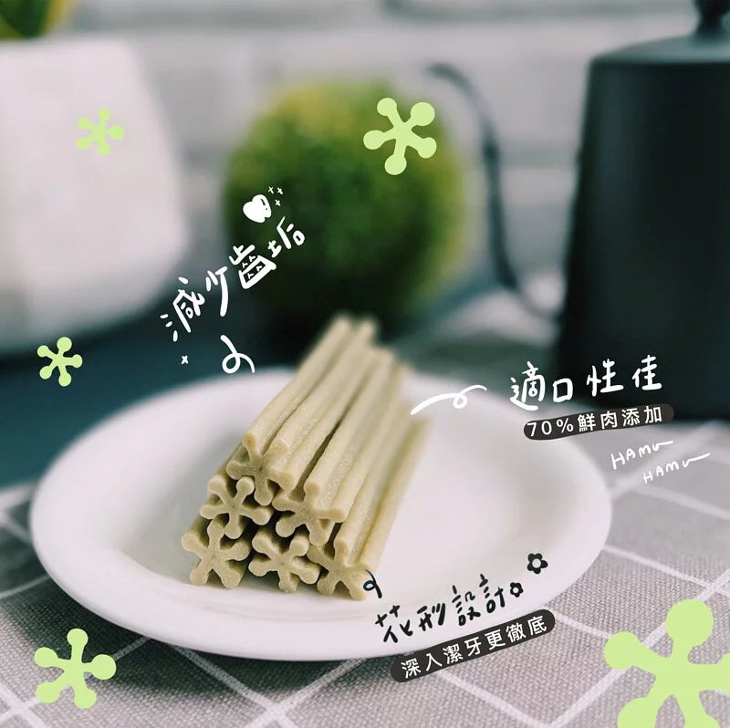 Abao 水果乳酪潔齒棒 青蘋果🍏 （15條入）