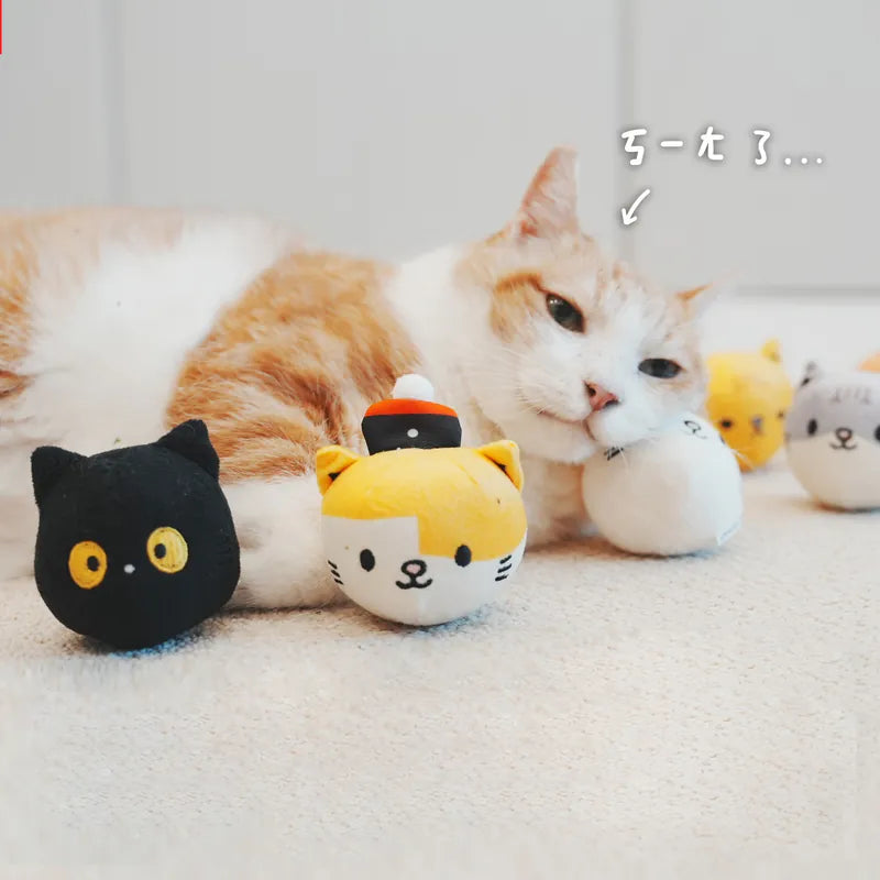 黃阿瑪特濃高級貓草球 Fumean Catnip Toy