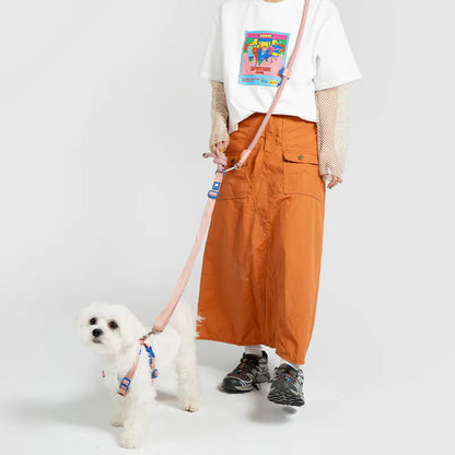 Sputnik 10TH YEAR 多功能圓牽繩  - 粉色