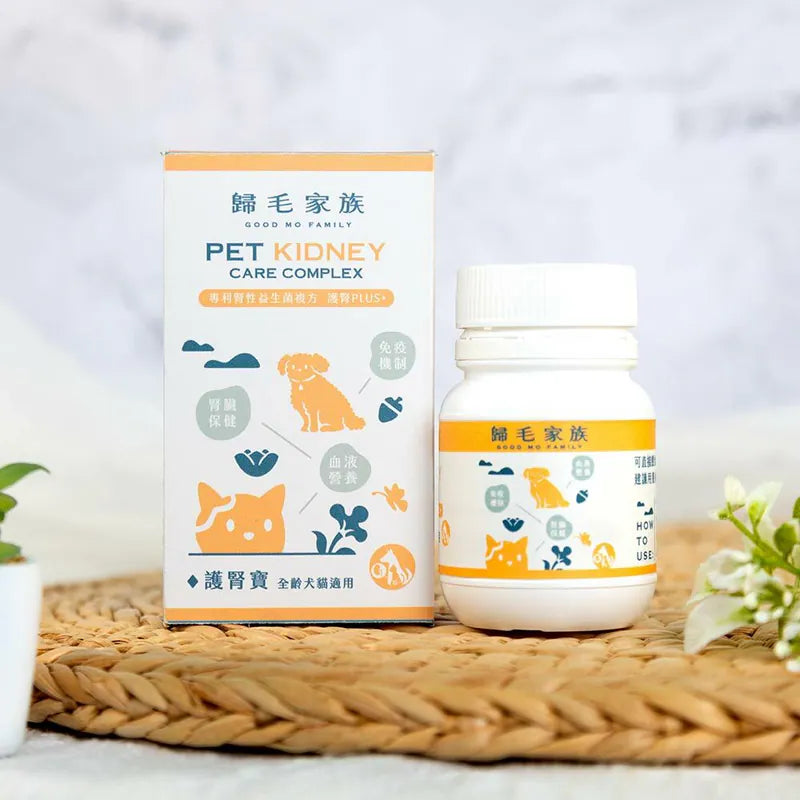 歸毛家族 【Good寶系列寵物保健品】護腎寶 30粒膠囊/罐