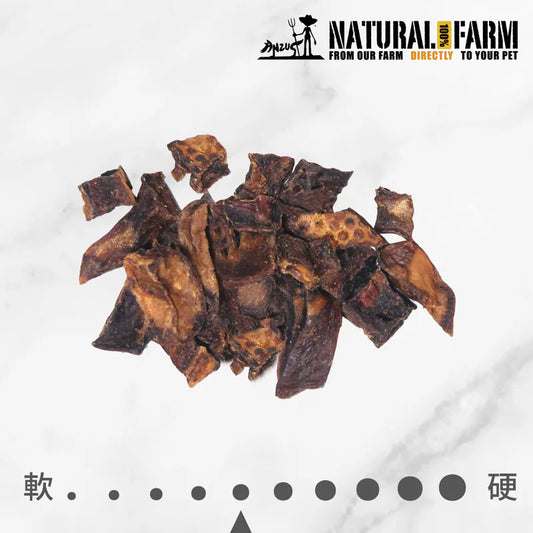 自然牧場 Natural Farm 天然寵物零食 厚切鹿舌 Venison Tongue 100g
