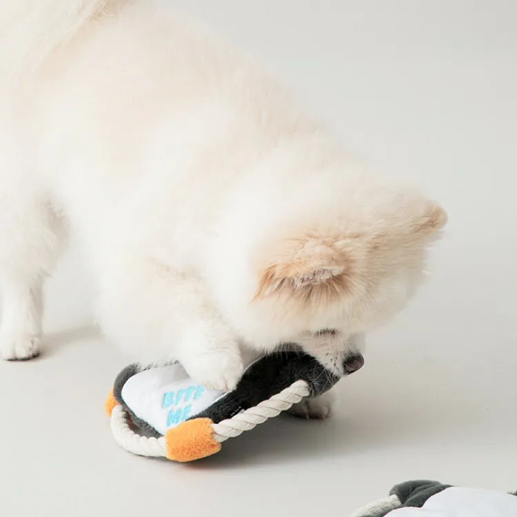 BITEME 飛天企鵝拉扯玩具 Hug Me Rope Toy