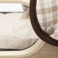 Ritogato Chou-Ribbon Buggy Cover-up Guard 韓式簡約款寵物推車圍邊 - 粉紅色