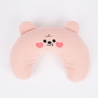 Ritogato Bolppangi Buggy Cover-up Pillow 熊仔毛絨絨款寵物半月枕 (三色)