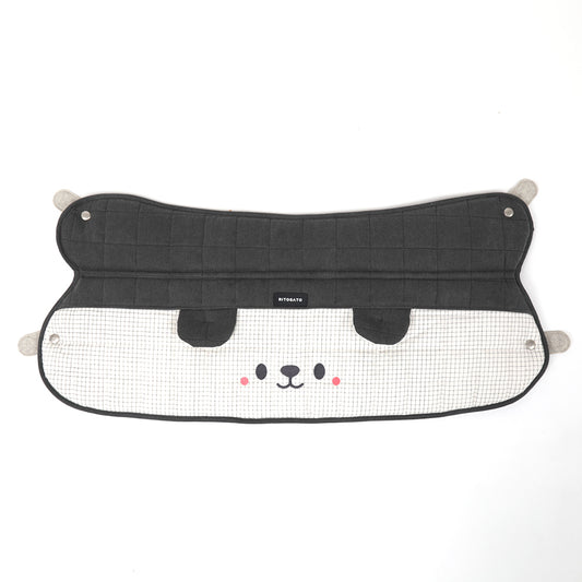 Ritogato Honeybuney Pet Cart Guard 小熊格仔款寵物推車圍邊 - 灰色