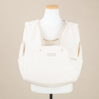 【Version 5】 Ritogato Voddly Petite Front Bag 前孭寵物袋 細版夏日透氣質料 奶油色