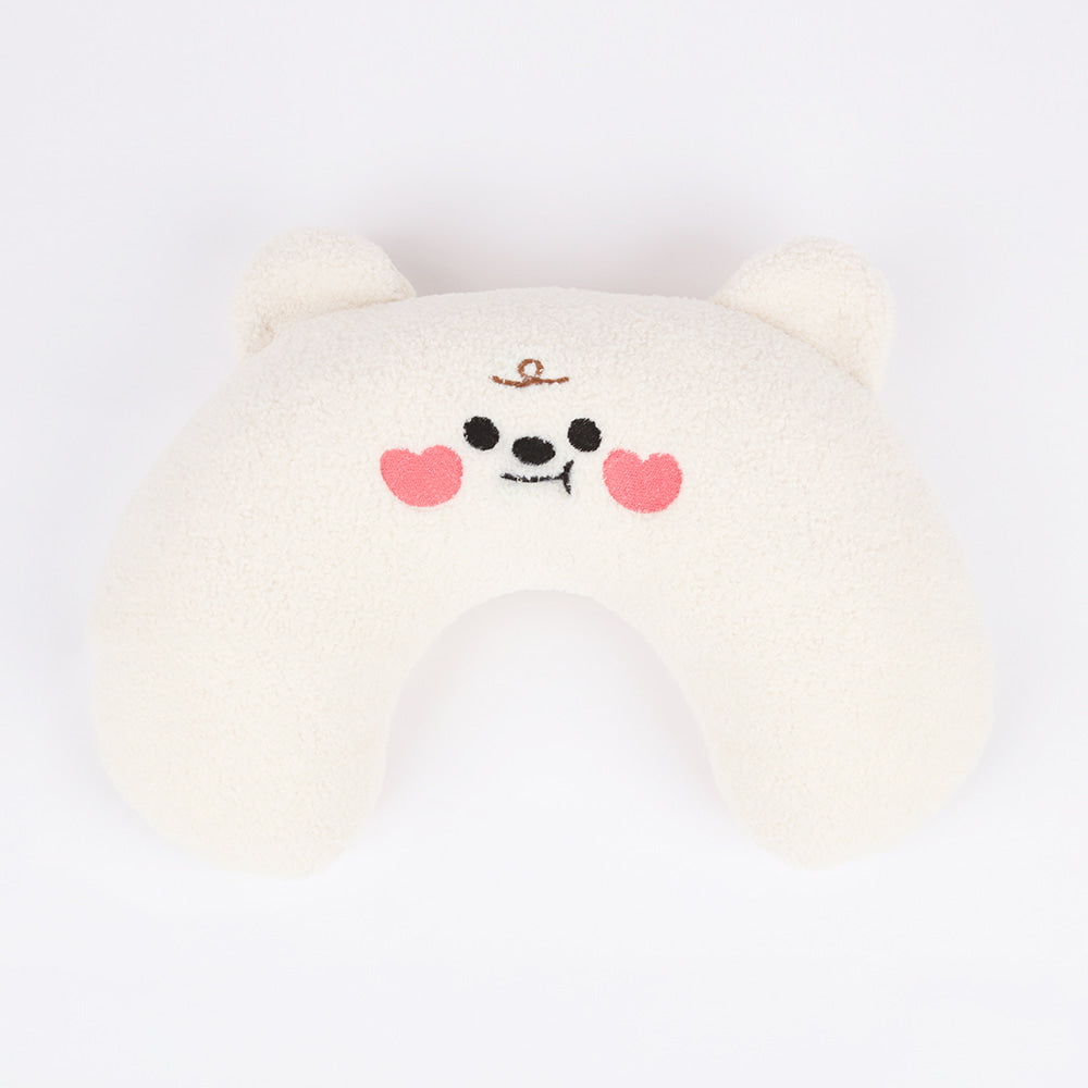 Ritogato Bolppangi Buggy Cover-up Pillow 熊仔毛絨絨款寵物半月枕 (三色)