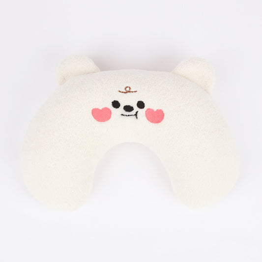 Ritogato Bolppangi Buggy Cover-up Pillow 熊仔毛絨絨款寵物半月枕 (三色)