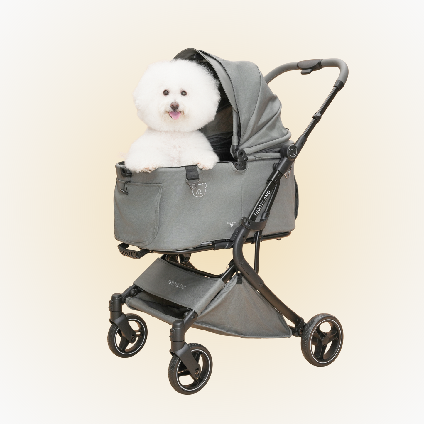 TeddyLand Elite 寵物手推車 Forest 森林綠