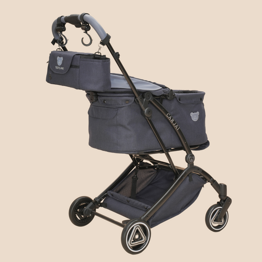 TeddyLand Classic 寵物手推車 Navy 藍色