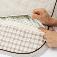 Ritogato Chou-Ribbon Buggy Cover-up Cushion 韓式簡約款寵物推車車墊 - 湖水綠