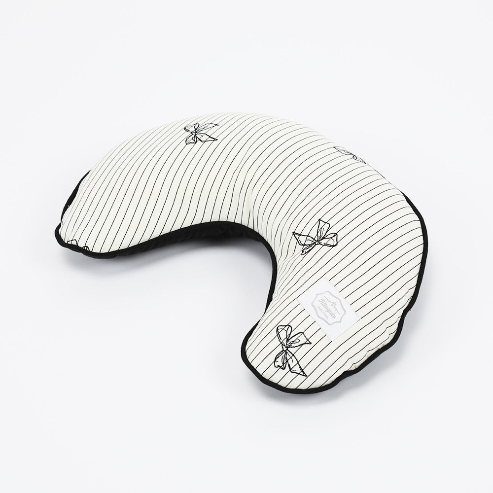 Ritogato Pliant Buggy Cover-up Pillow 蝴蝶結喱士款寵物半月枕 (三色)