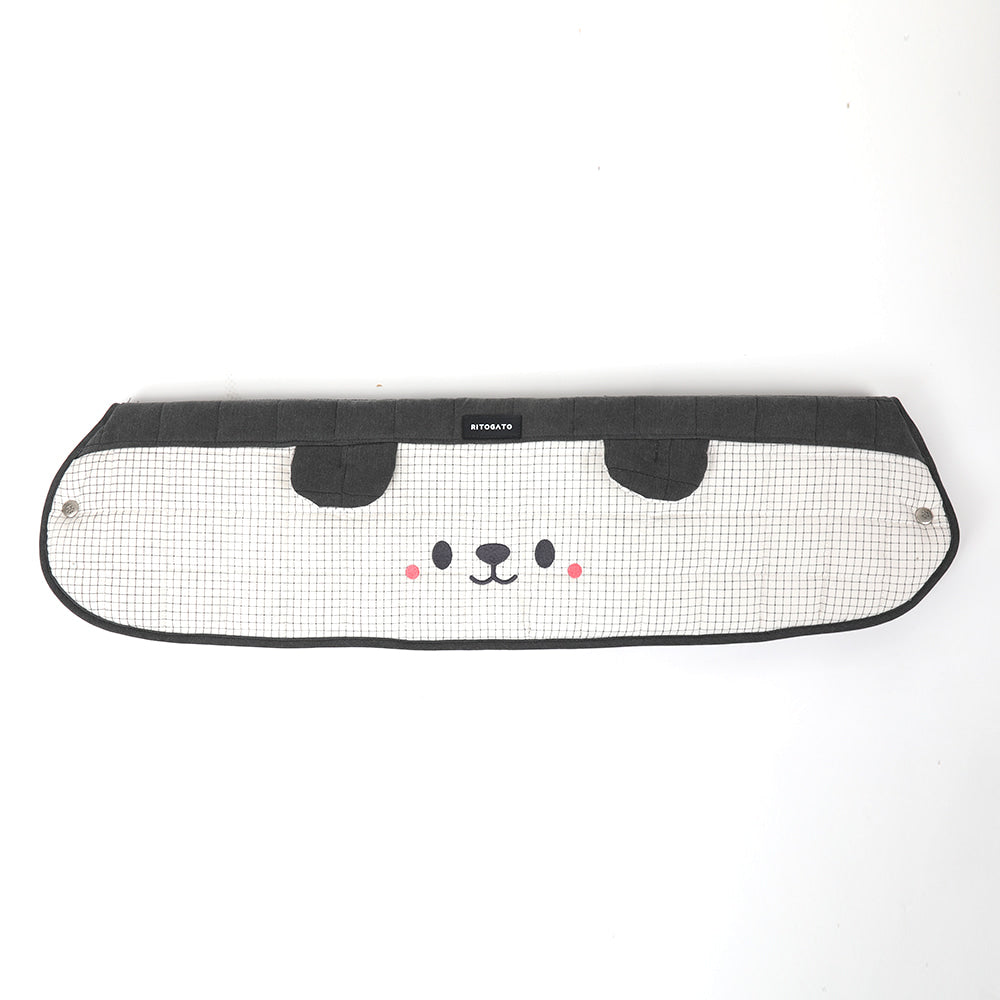 【預訂】Ritogato Honeybuney Pet Cart Guard 小熊格仔款寵物推車圍邊 - 灰色