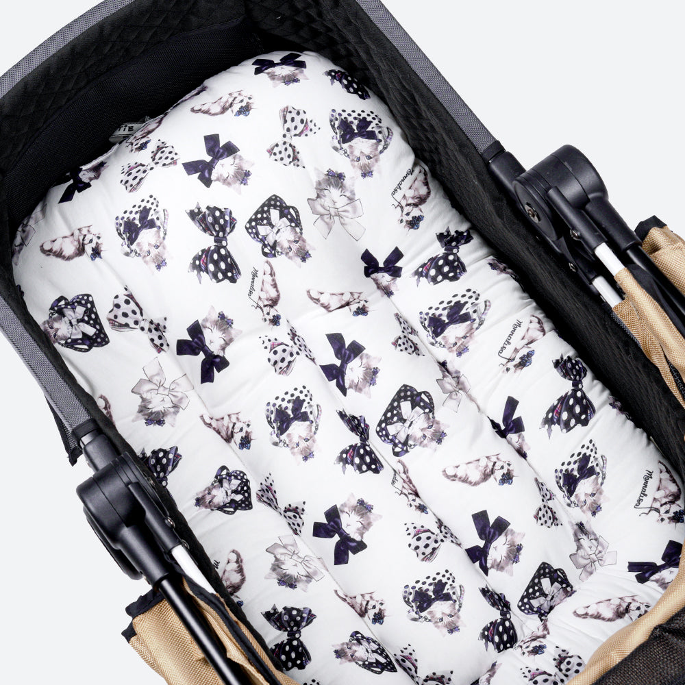 Rottie 寵物推車 蝴蝶結貓車墊 Stroller Cushion