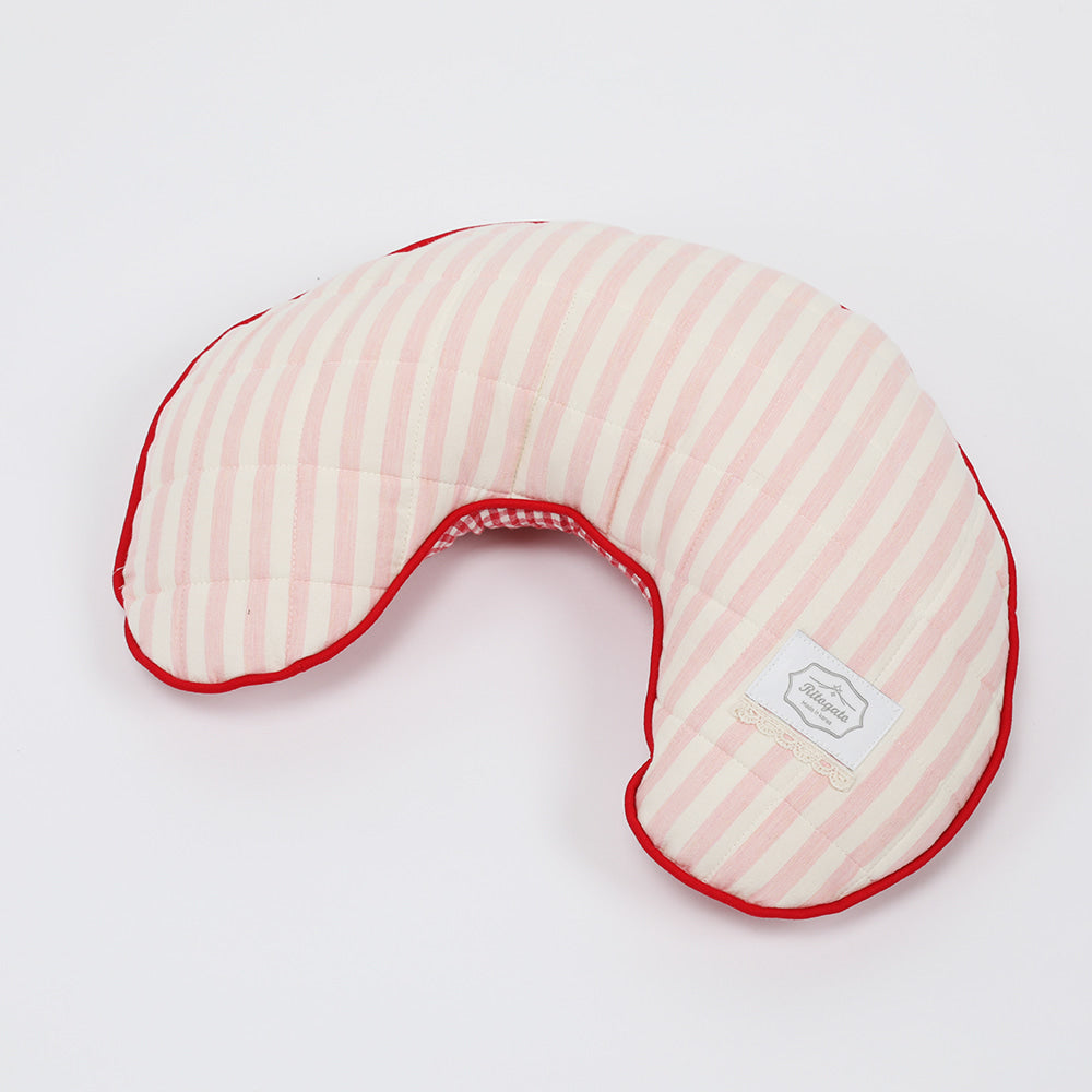 Ritogato Chou-Ribbon Buggy Cover-up Pillow 韓式簡約款寵物半月枕 (三色)