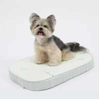 Ritogato Pliant Buggy Cover-up Cushion 蝴蝶結喱士款寵物推車車墊套裝 - 湖水綠