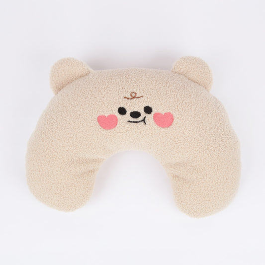 Ritogato Bolppangi Buggy Cover-up Pillow 熊仔毛絨絨款寵物半月枕 (三色)