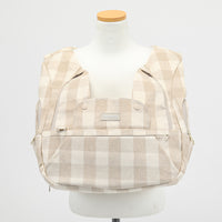 【V7】Ritogato Voddly Plus Front Bag 前孭寵物袋 透氣網質料 杏色格仔