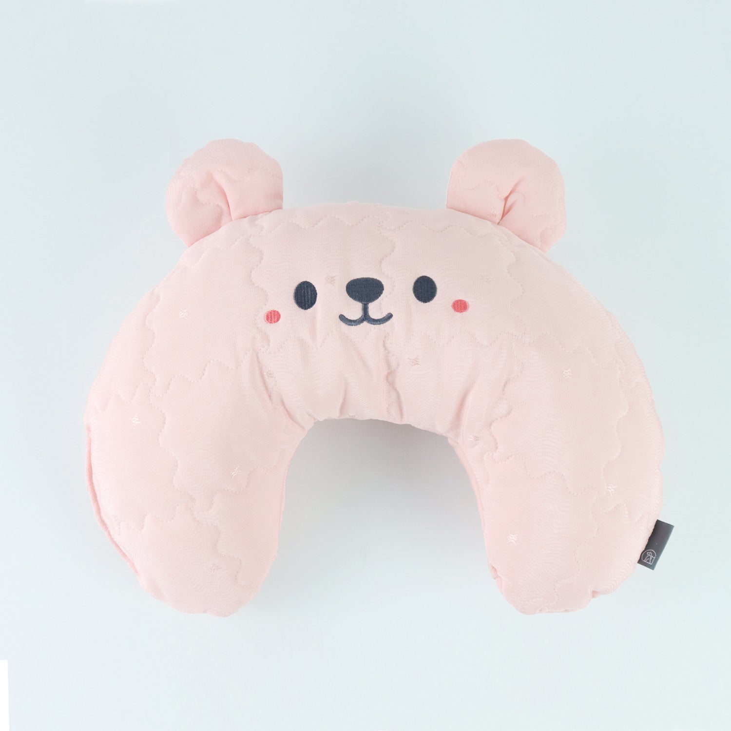 Ritogato 寵物涼感半月枕 Halfmoon Cool Cushion (Pink Bear)