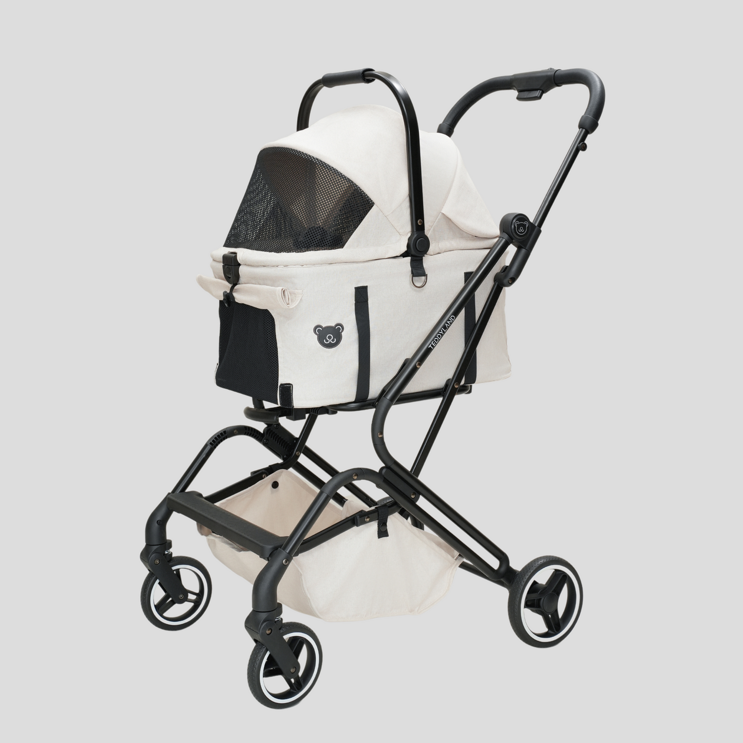 TeddyLand Petite 寵物推車 White 白色