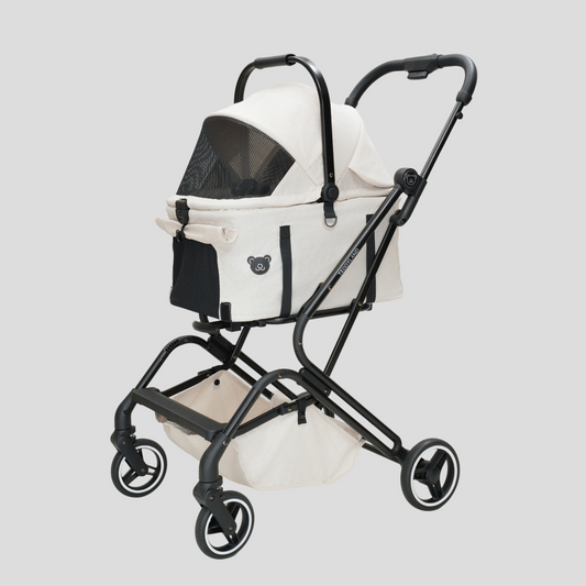TeddyLand Petite 寵物推車 White 白色