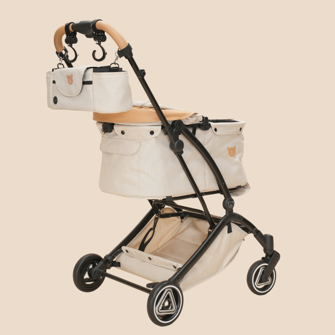 TeddyLand Classic 寵物手推車 Beige 杏色