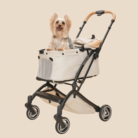 TeddyLand Classic 寵物手推車 Beige 杏色