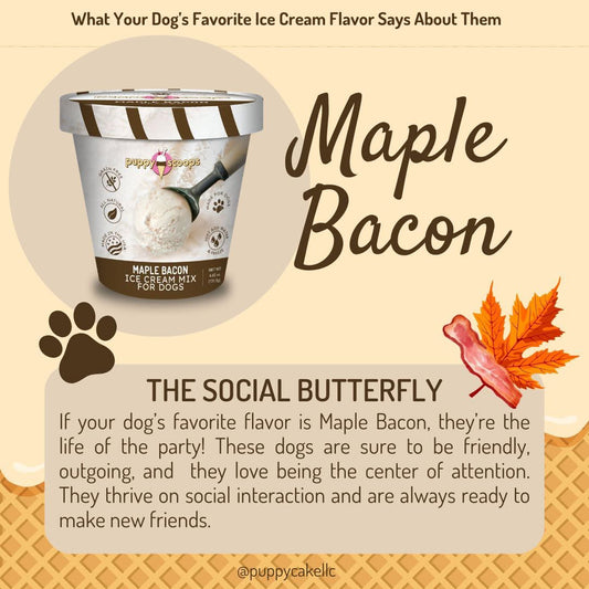 Puppy Scoops Ice Cream Mix (Maple Bacon) 楓糖煙肉味雪糕