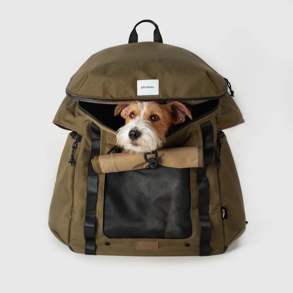 Sputnik Explore︱Pets Backpack 啡色
