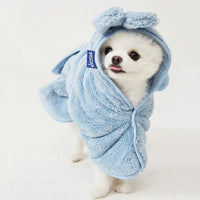 韓國 Laughing Charlie 超細纖維寵物浴巾