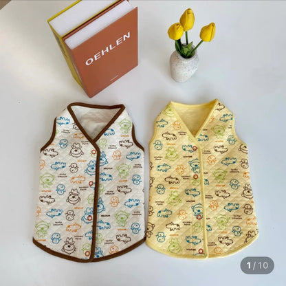 韓國啪樓嬰兒質感棉胎 Soft material pet cloth