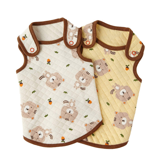 韓國熊仔嬰兒質料棉胎 Soft material pet cloth