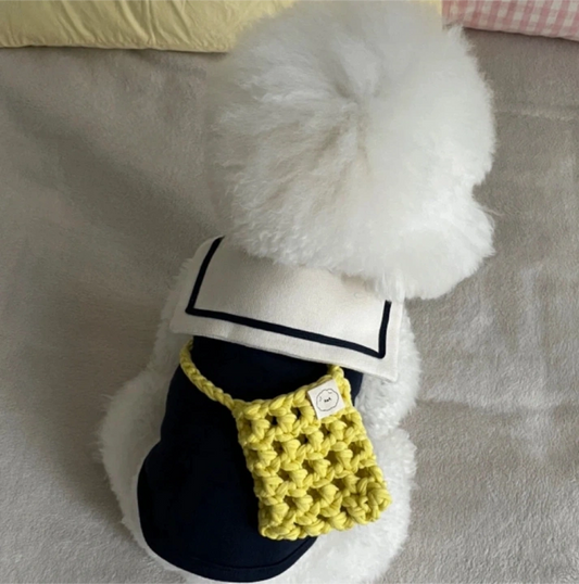 韓國寵物水手服飾 sailor pet cloth